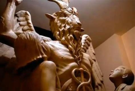 Satanic Statue Secretly Unveiled In Detroit Drawing Christian Protest