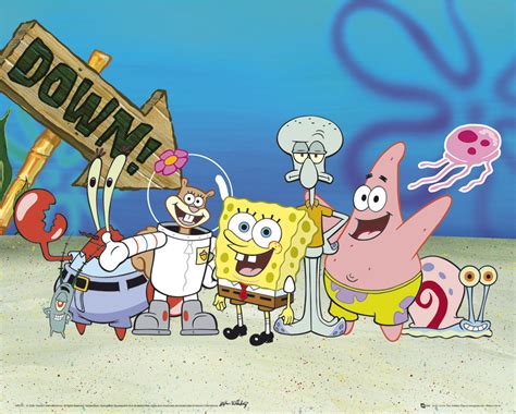 Spongebob Cast Poster Sold At Ukposters