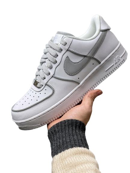 Nike Air Force 1 White Grey Calzetshop
