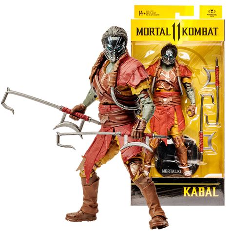 Mcfarlane Kabal Wrapid Red Mortal Kombat 7 Figure