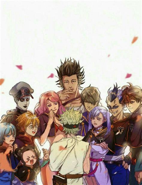 Squad Of Black Bull Black Clover Anime Black Clover Manga Black Bull