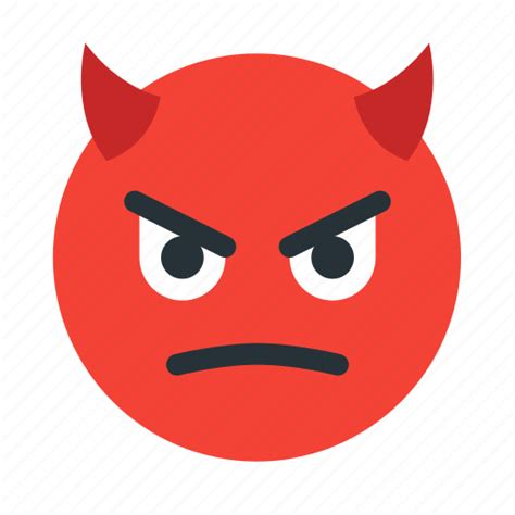 Devil Emoticon Evil Face Halloween Icon Download On Iconfinder