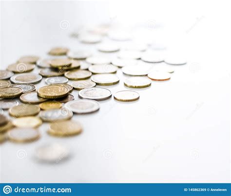 Monedas Euro Moneda De La Uni N Europea Imagen De Archivo Imagen De Dinero Noticias