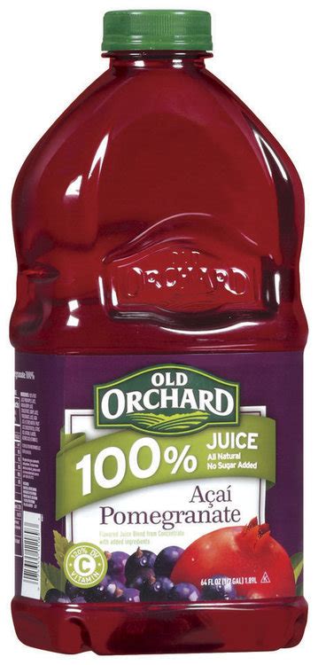 Old Orchard 100 Juice Acai Pomegranate Juice Reviews 2019