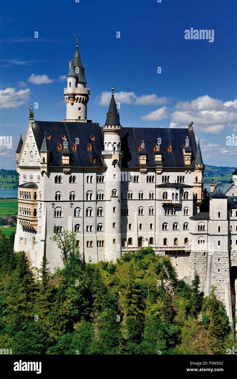 Neuschwanstein Castle In The Allgau Hi Res Stock Photography And Images