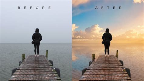 How To Change Overcast Photos Into Awesome In Photoshop Add Sunset To