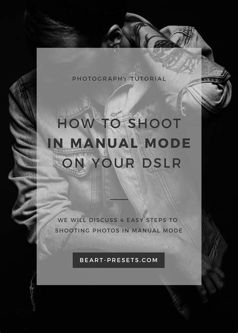 Guide To Shooting In Manual Mode