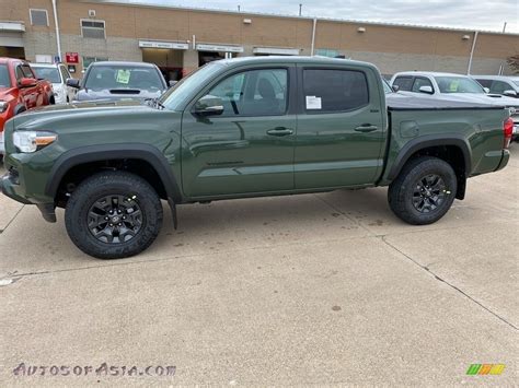 2021 Toyota Tacoma Sr5 Double Cab 4x4 In Army Green 246586 Autos Of