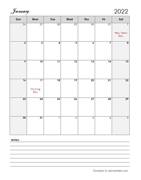 Vertex42 2022 Download A Free Printable Monthly 2021 Calendar From