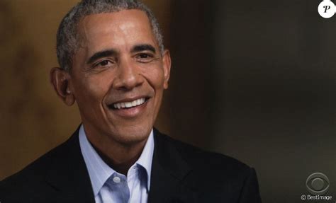 Interview de l ancien président américain Barack Obama sur CBS pour l