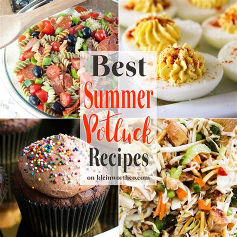 Best Summer Potluck Recipes Kleinworth And Co