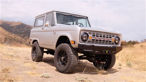 Icon New School Br 37 Restored And Modified Ford Bronco Youtube