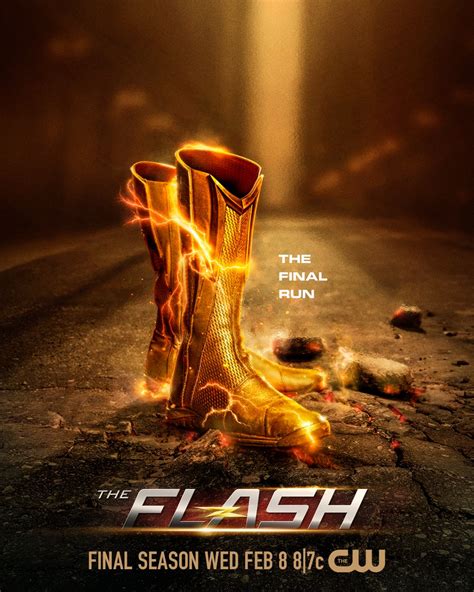 The Cw Unveils New Poster For Final Season Of The Flash Beautifulballad