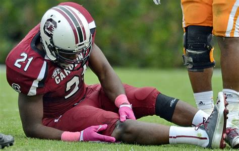 Marcus Lattimore Out Indefinitely After Knee Injury Vs Tennessee