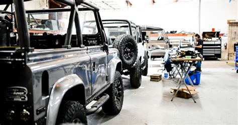 Exclusive All Those Ls Swapped Land Rover Defenders Began With Osprey