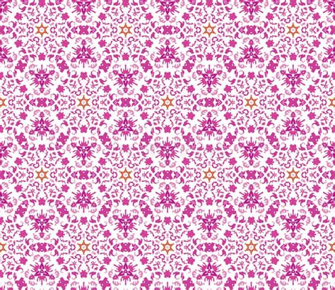 Elegant Vector Seamless Pattern Tiling Stock Vector Illustration