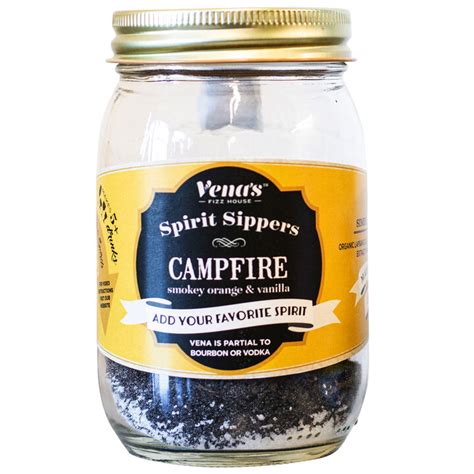 Venas Fizz House Campfire Spirit Sipper Infusion Kittery Trading Post