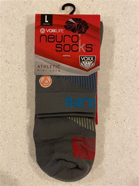 Voxxlife Stasis Socks Enhanced By Voxx Hpt Athletic Mini Crew Unisex