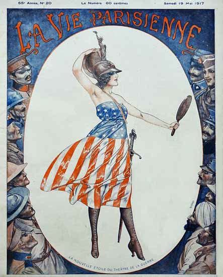 la vie parisienne 1917 la nouvelle etoile de la guerre sex appeal mad