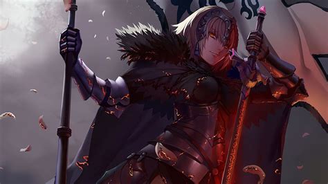 Desktop Wallpaper Jeanne Darc Alter Fategrand Order Anime Girl Hd