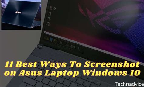 How To Screenshot On Asus Laptop Windows 7 To Make A Screenshot On