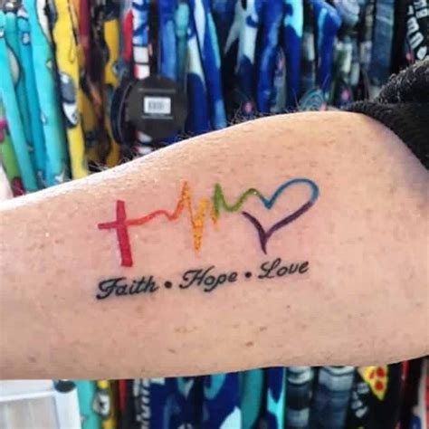 Top 91 Faith Hope Love Tattoo Ideas 2021 Inspiration Guide