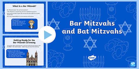 Bar Mitzvah And Bat Mitzvah Teacher Made Twinkl