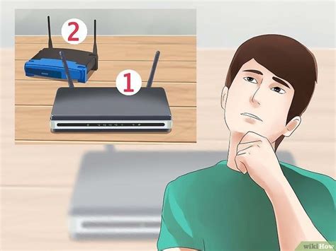 Just remember, you will need to use an ethernet cable to connect the two together. How to Connect Two Routers (with Pictures) - wikiHow ...