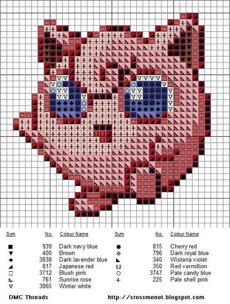 Coleção Com 51 Gráficos Do Desenho Pokémon Em Ponto Cruz Kawaii Cross Stitch Small Cross Stitch