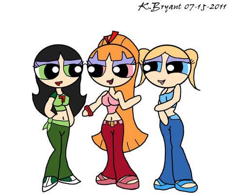 Sexy Powerpuff Women By Blackhellcat Powerpuff Girls Anime Powerpuff