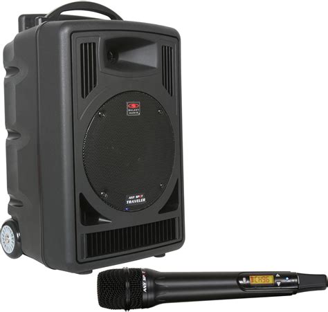 Pylepro Pwma200 Compact Wireless Microphone Pa Speaker System Handheld Mic Musical Instruments