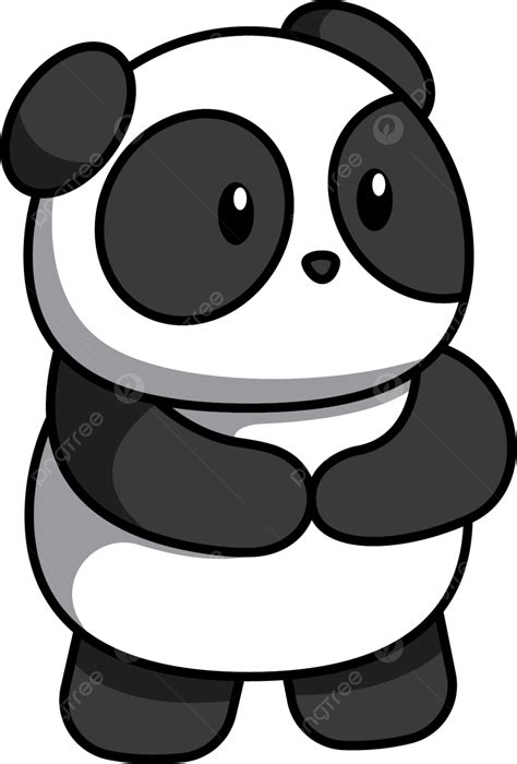 Gambar Kartun Caby Panda Lucu Bayi Panda Kartun Png Dan Vektor