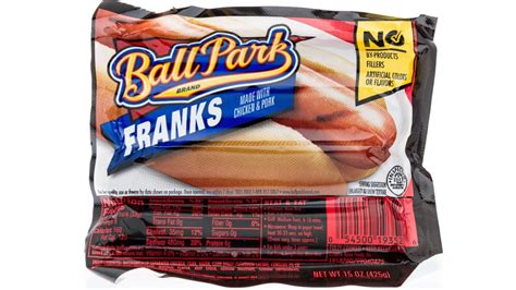 Ballpark Ball Park Beef Franks 15 Oz 4 Pack 32 Total Hotdogs Black