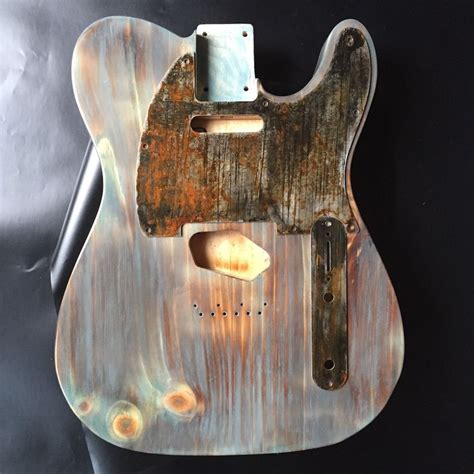 Relic Tele Line Of Bodies Rusted Relics Pickguard Telecaster Relic