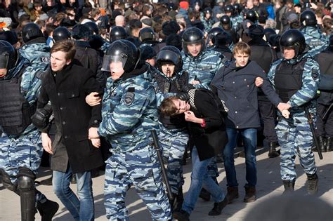 Aleksei Navalny Top Putin Critic Arrested As Protests Flare In Russia