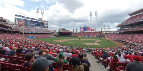 Great American Ballpark Seating Chart View Cabinets Matttroy