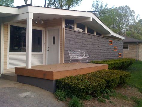 14 Insanely Beautiful Mid Century Modern Front Porch Ew07q2