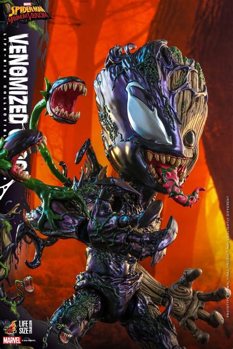 Groot Gets Venomized With New Life Size Figure From Hot Toys