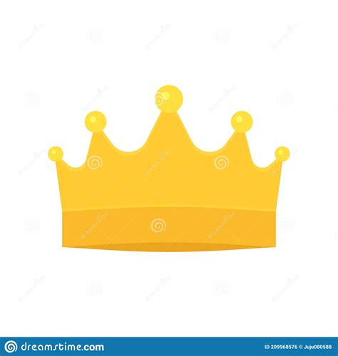 Crown Golden Royal Symbol Crown For King Queen Prince Or Princess