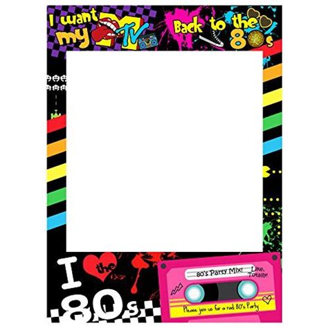 Musykrafties 80s Party Photobooth Prop Weddingboutiquecloset