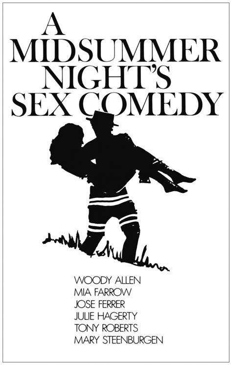 Original A Midsummer Night S Edy Movie Poster Hot Sex Picture