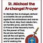 Printable St Michael Prayer