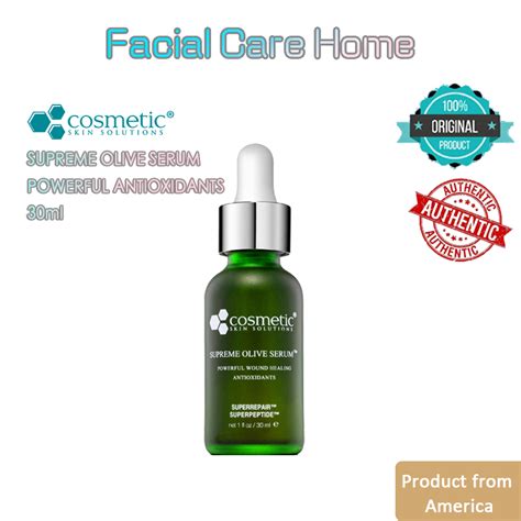 Hcm Serum Cosmetic Skin Solutions Supreme Olive Serum 30ml Tinh Chất