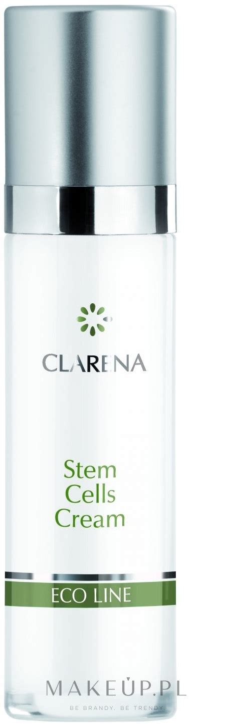 Clarena Stem Cells Cream Krem Do Twarzy Z Roślinnymi Komórkami Macierzystymi Makeuppl