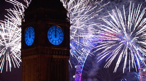 London Fireworks 2016 New Years Eve Fireworks Bbc One