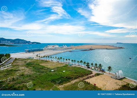 Sanya Hainan Island China 22062019 New Artificial Archipelago