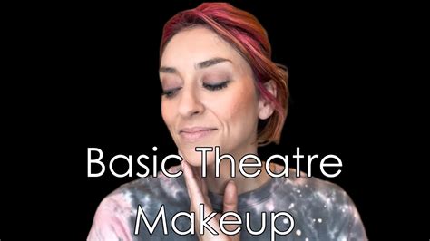 Basic Theatre Makeup Using Bennyemakeup Makeup Kit Youtube