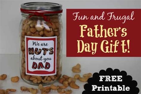 Nuts About Dad Father S Day Gift Saving Dollars And Sense