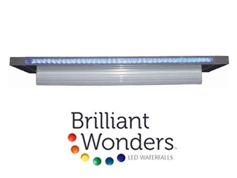 Featuring an industry first waterproof quick disconnect that will make service and replacement fast and easy. Brilliant Wonders 12" LED Waterfall Bottom Port | 6" Lip ...
