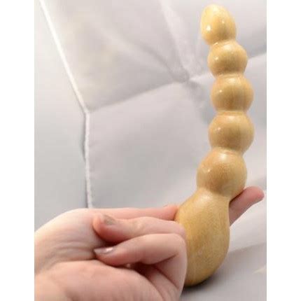 NobEssence Linger Hard Wood Anal Beads Sex Toys At Adult Empire